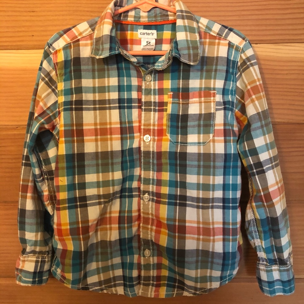 Carter’s button down shirt